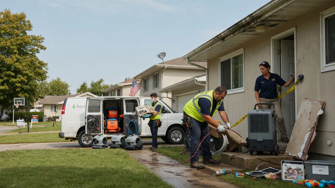 Water Damage Restoration in Bath, PA near me